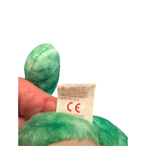 Ty Beanie Baby Killarney Irish Bear St. Patrick's Day Collectible 8" - Picture 6 of 6